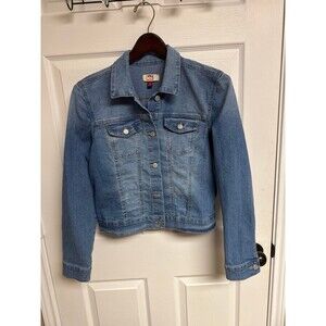 Large l.e.i. Medium Wash Classic Denim Jean Jacket